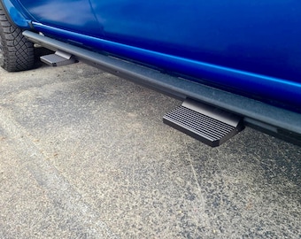 Silverado ZR2 / Sierra AT4X Rock Slider Opstaptreden: RockLoks Snap-On, installatie van 30 seconden zonder gereedschap