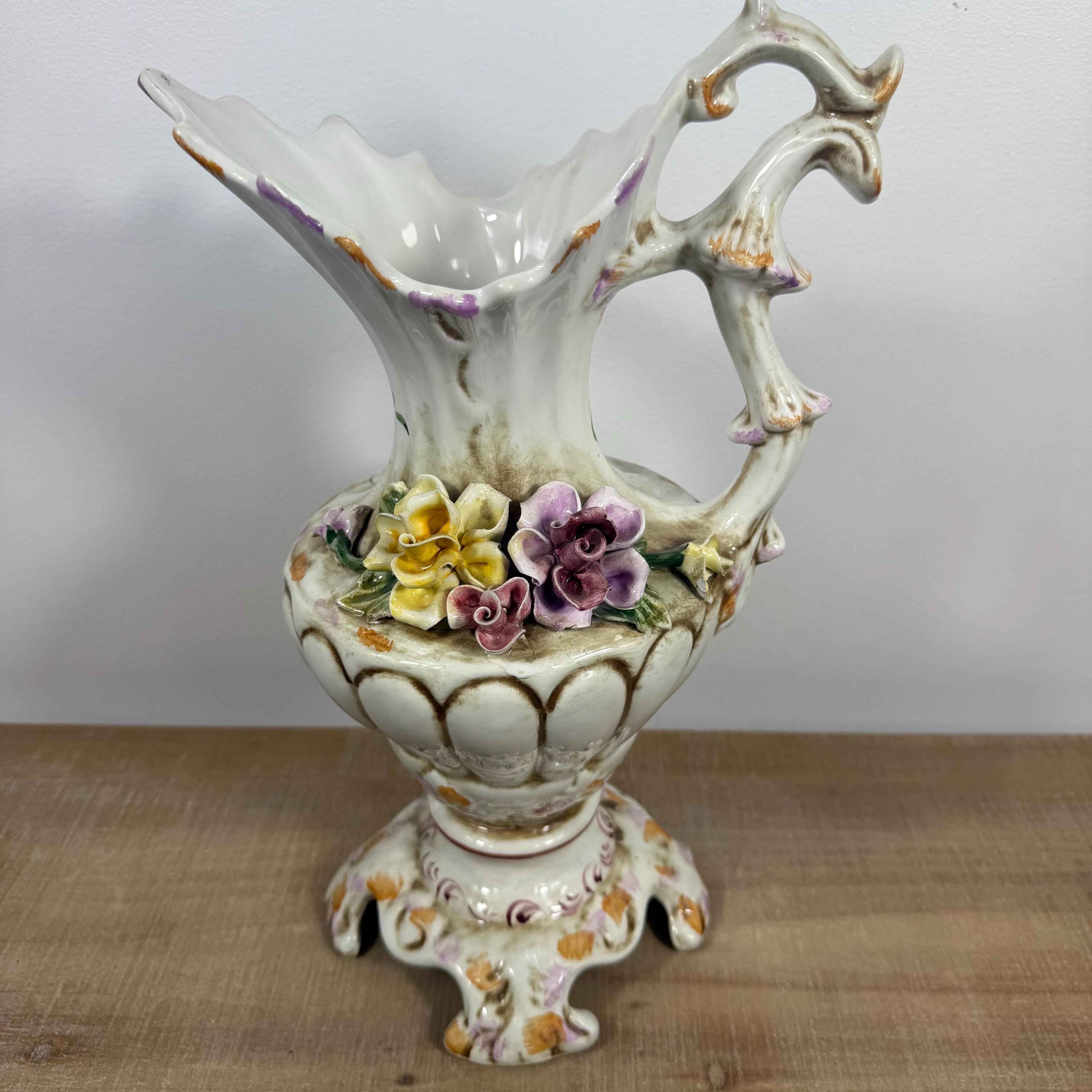 Capodimonte Large Urns - Etsy
