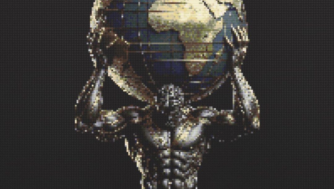 Atlas Holding World Cross Stitch Pattern – Mythology Design (PDF ...