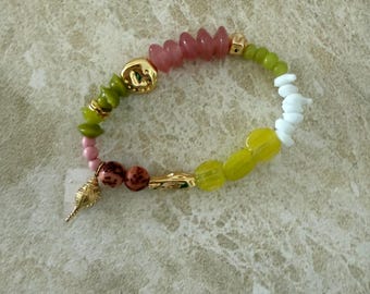 CICI Bracelet |  Stackable Charm Bracelet |  Boho Layering | Gift for Her