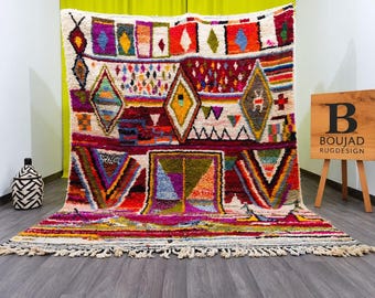 Custom Boujad Rug – Handwoven Sheep Wool Moroccan Rug
