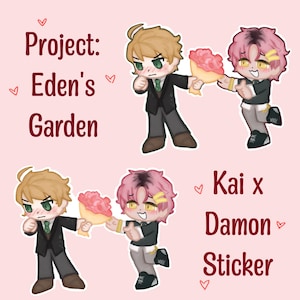 Project Eden&#39;s Garden | Kai x Damon Sticker