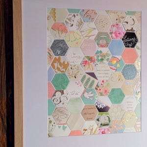Wedding Card Keepsake Collage