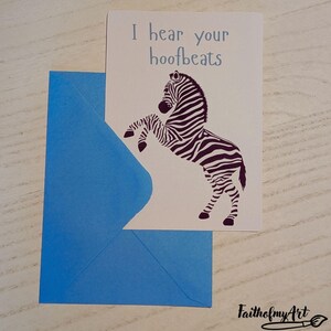 I Hearbeats votre maladie chronique Hoofbeats Carte de vœux