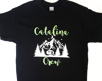 Matching family camping trip t shirts, personalized family adventure, vacation tee, mountain shirts, all sizes