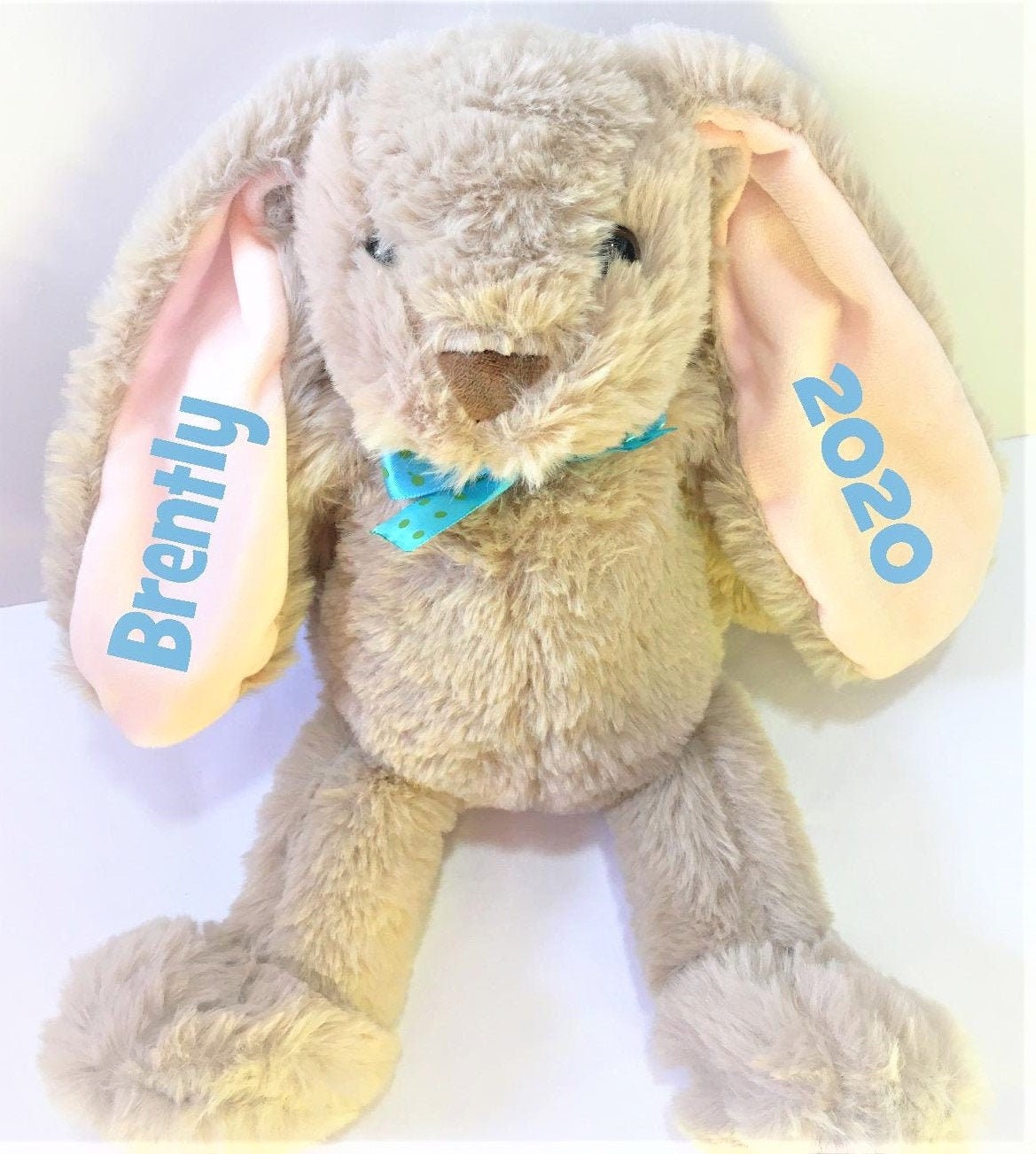 Personalized Easter Bunny Easter Plushie Easter Basket Stuffer Stuffed Rabbit Easter Gift For Girl For Boy Name On Bunny Ears Kids Personalized Easter Bunny Easter Plushie Easter Basket Stuffer Stuffed Rabbit Easter Gift For Girl For Boy Name On Bunny Ears Kids