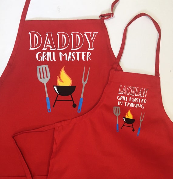 Matching 2024 cooking aprons