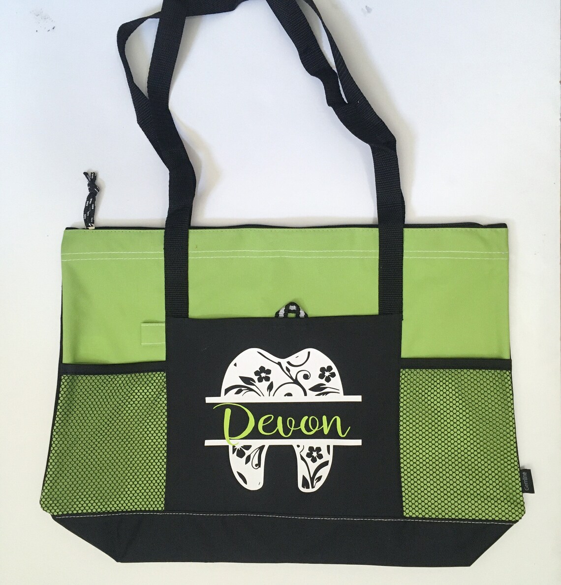 Dental hygienist tote personalized dental assistant bag Etsy