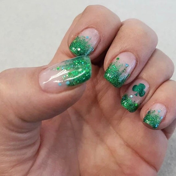 Luck of the Irish Nail Wraps (Pearl/Foil) – Nail-Fox