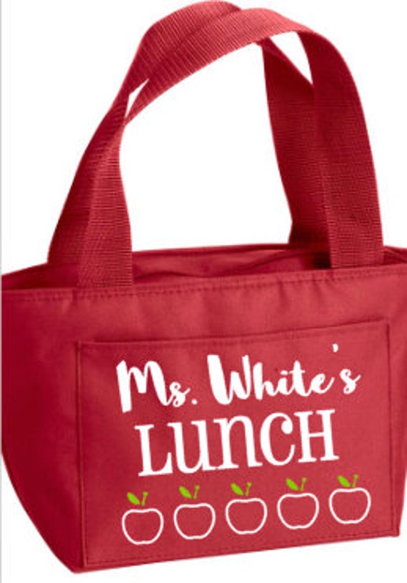personalized lunch bags for teachers