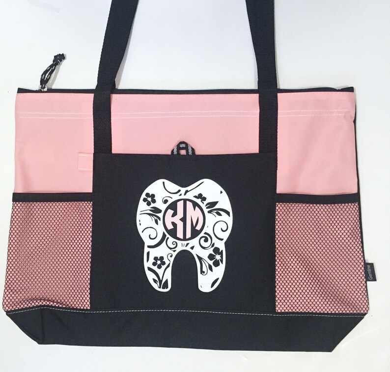Dental Hygienist Tote Personalized Dental Assistant Bag Etsy