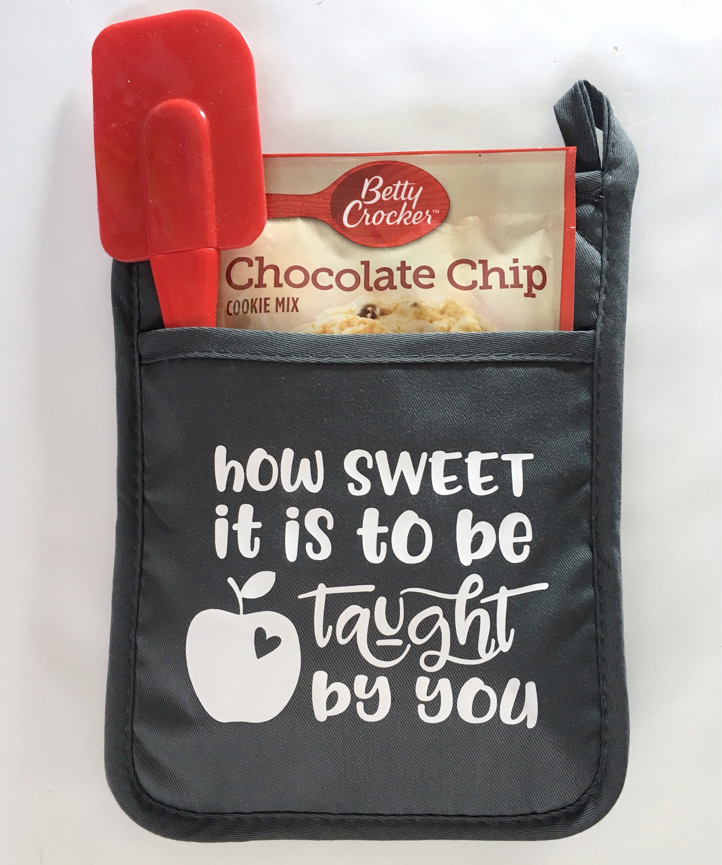 Download Teacher gift, teacher potholders, thank you gift, pocket ...