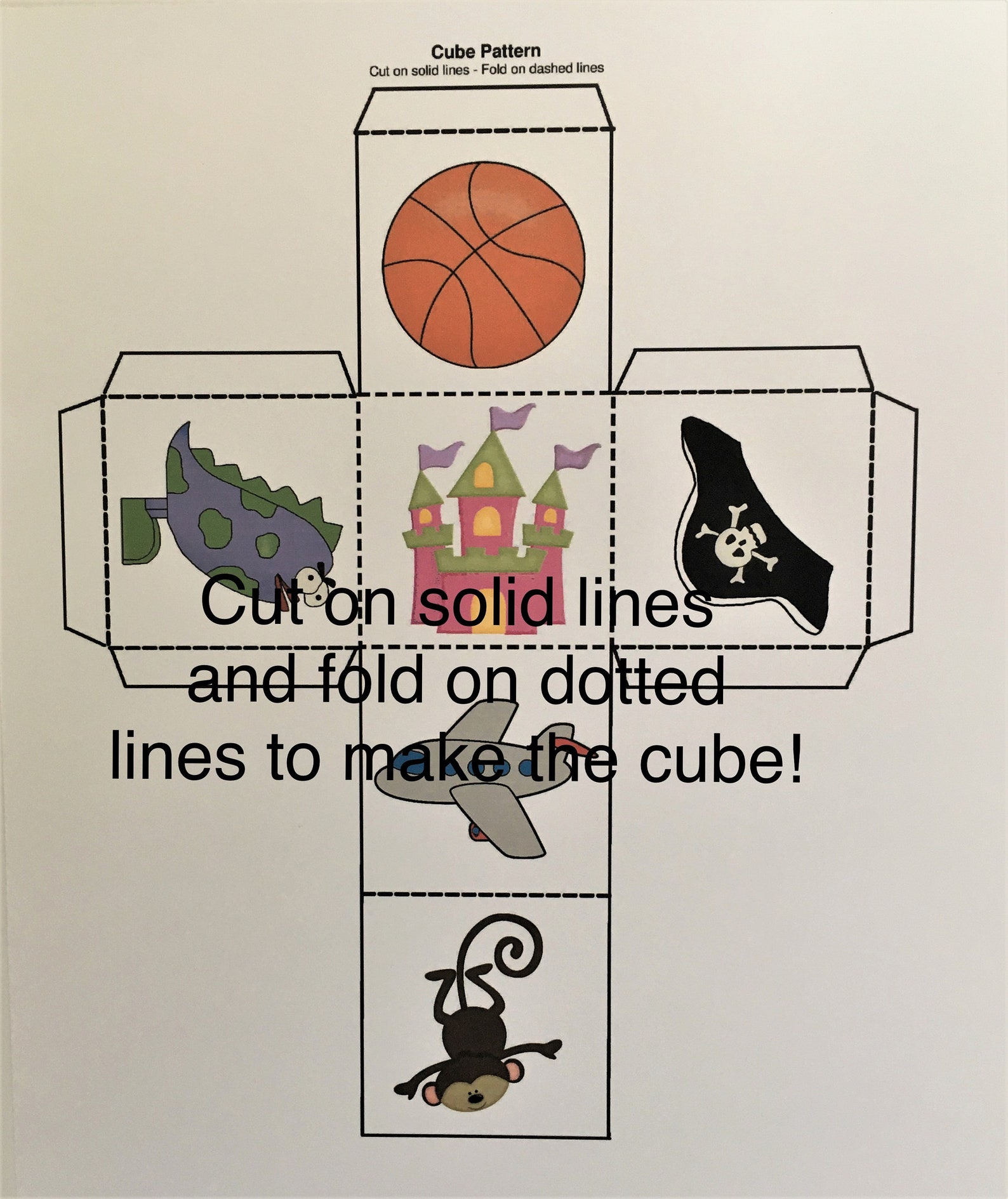 Story Cubes Printable Kids Activity Creative Play - Etsy