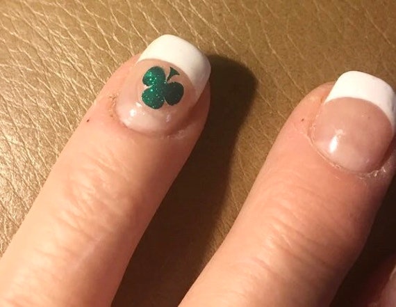 Irish Pride Nail Wraps Irish Luck Nail Art Green Four Leaf Clover Nail  Wraps St Patricks Day Nail Wraps - Etsy