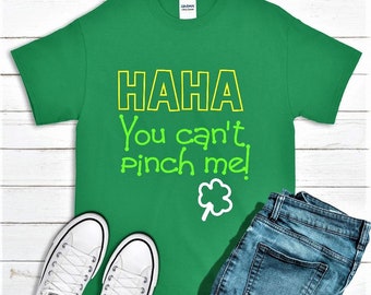 Teacher St. Patrick's day shirt,St. Patrick's day tee,You can't pinch me shirt,St. Patrick's class party,Green Teacher shirt,funny shirt