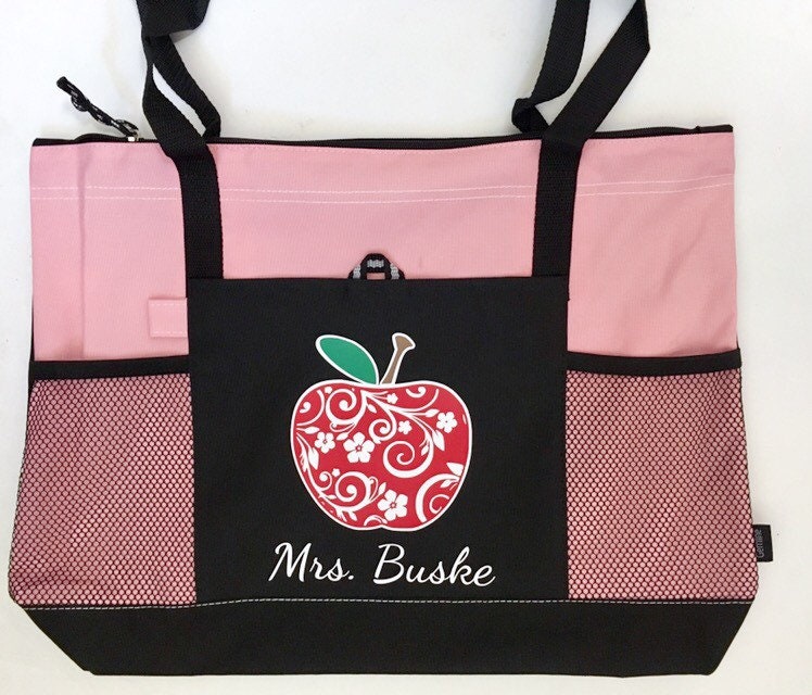 teacher bag with cup holder