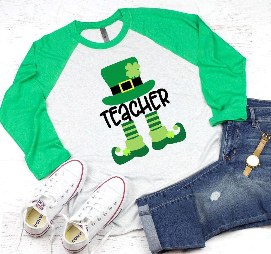 St Patricks Day Teacher Shirt St. Patrick&rsquo;s Day Teacher - Etsy