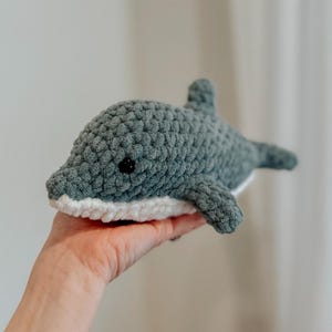 Dolphin Nursery Decor Crochet Ocean Animal