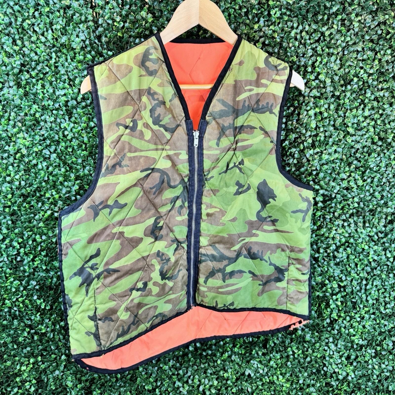 90s Camouflage Vest - Etsy Canada