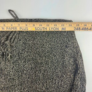 Vintage Urban Outfitters Ecote Marled Knit Chevron Mini Skirt Green Medium y2k image 12