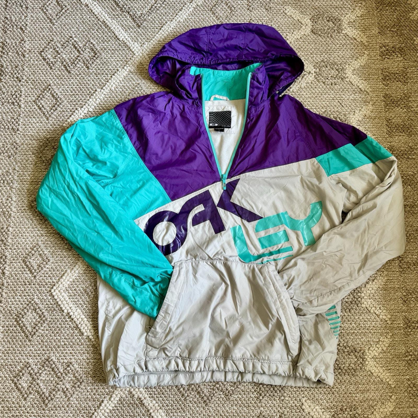 Oakley Windbreaker - Etsy Oakley Windbreaker - Etsy