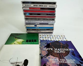 Lot 14 Empty CD Jewel Cases w Inserts 90s Rock Alt Pop Grunge Replacement