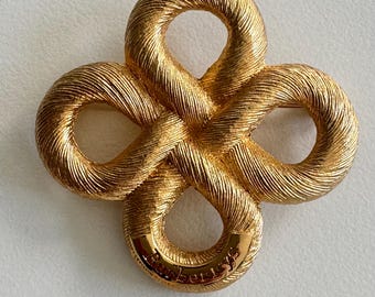 バーバリー・オブ・ロンドン 馬上の騎士 ファーストロゴ ピンブローチ