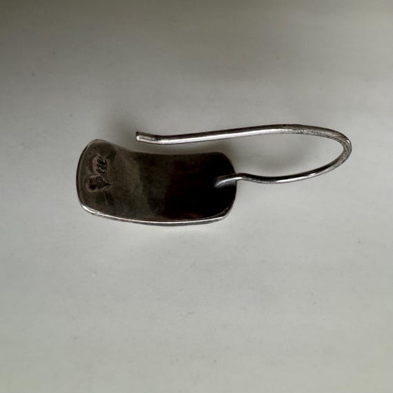 Silpada Hammered Rectangular Sterling Silver Dang… - image 6
