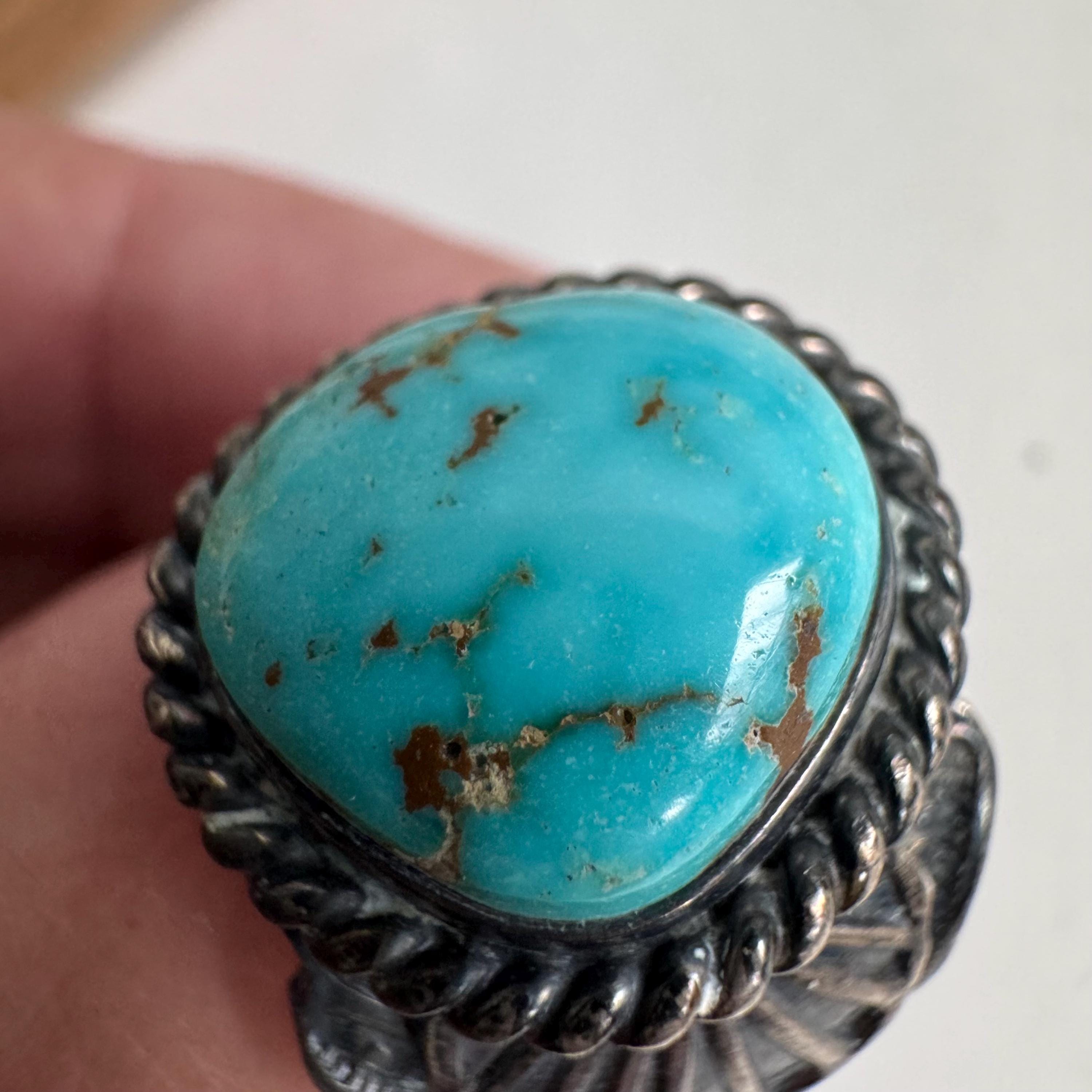 Gary Reeves Turquoise Sterling Silver Ring / Size 5-5.5 US - Etsy