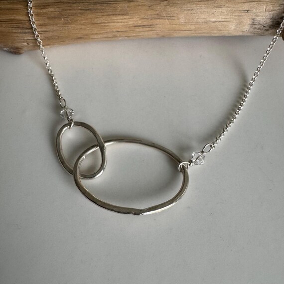 Interlocking Oval Links - Sterling Silver Chain /… - image 6