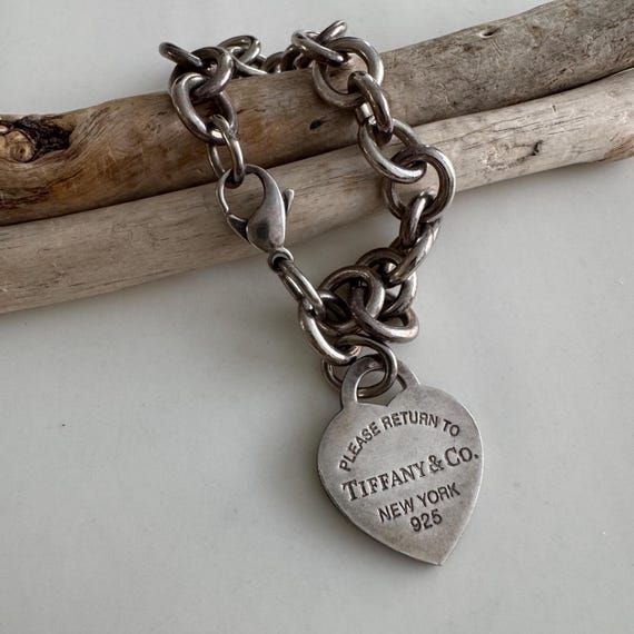 vintage Tiffany & Co. リターントゥ ハート ブレスレット Vintage Return to Tiffany - Heart Tag Bracelet in Sterling Silver
