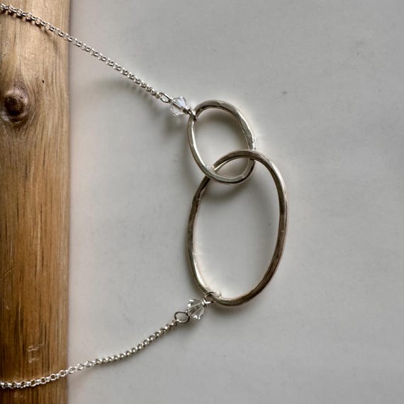 Interlocking Oval Links - Sterling Silver Chain /… - image 10