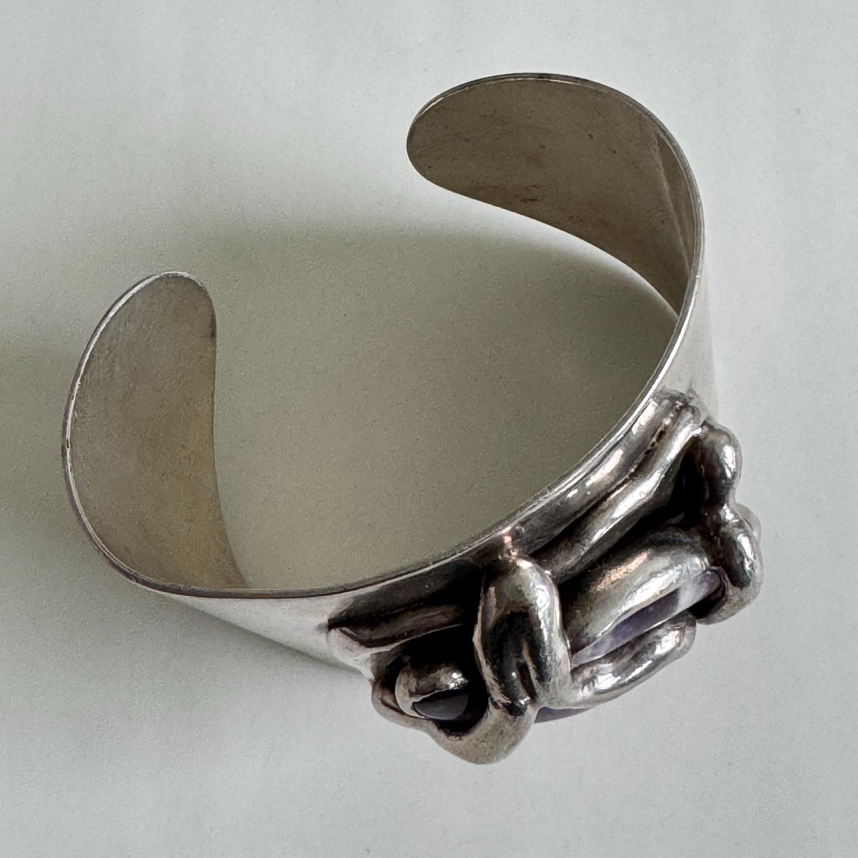 ヤコブハル　jacob hull バングル　surr by laila Jacob Hull - Denmark for Buch & Deichmann Silver Plated Modernist