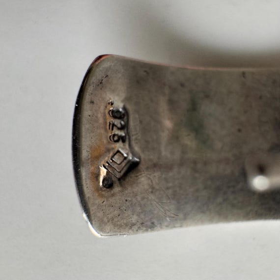 Silpada Hammered Rectangular Sterling Silver Dang… - image 4