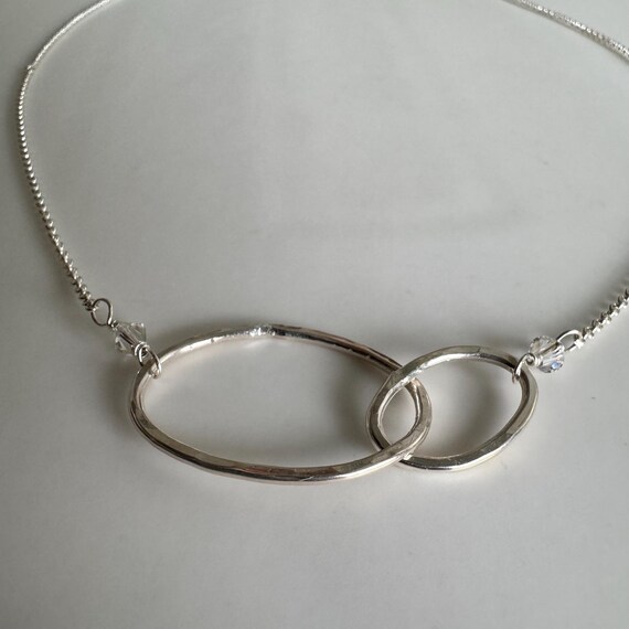 Interlocking Oval Links - Sterling Silver Chain /… - image 9