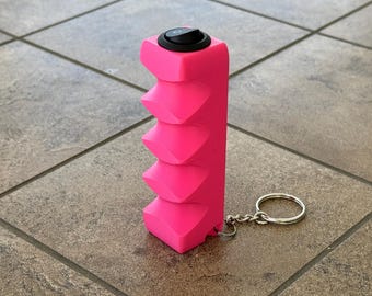 Sensory Clicker Keychain • Fidget Keychain Toy • Pocket Stim Accessory Gift