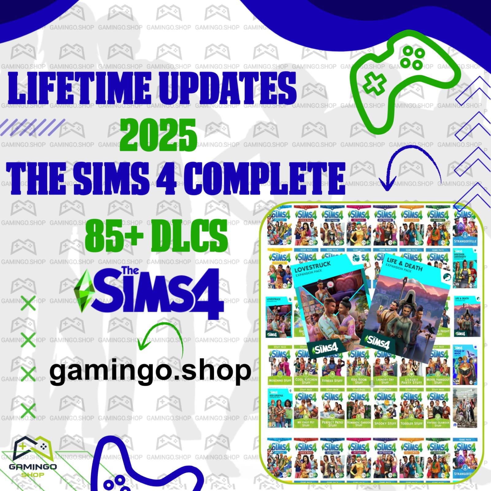 The Sims 4 All Dlcs 85 All Expansion Packs - New Update 2025