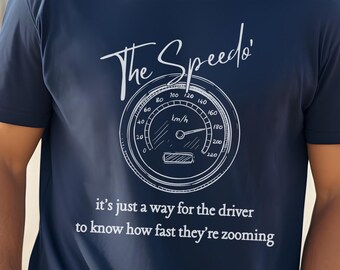 Camiseta de Fórmula 1 con cita de Speedo Motorsport Racing. Camiseta del día de la carrera. Regalo para él. Camiseta para montar en bicicleta o motocicleta. Boceto minimalista.