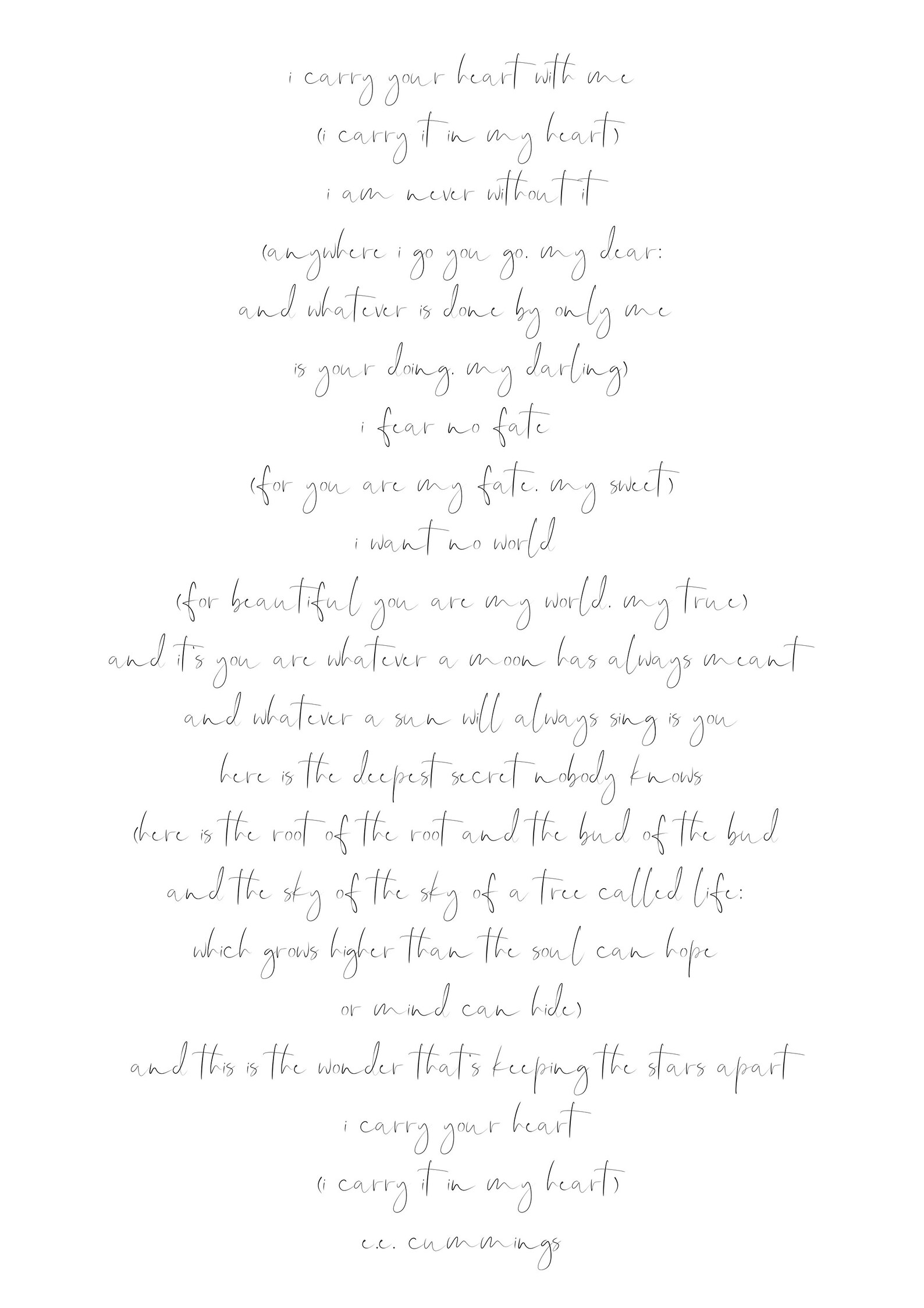 Digital Download poem i carry you in my heart PNG for cricut Etsy