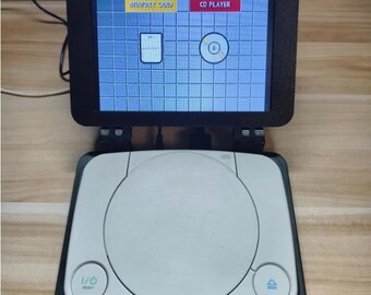 PS1用スクリーン PSone PS one 3Dプリントポータブルディスプレイ 8