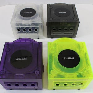 Gamecube Transparent Replacement Shell Case for NGC GC