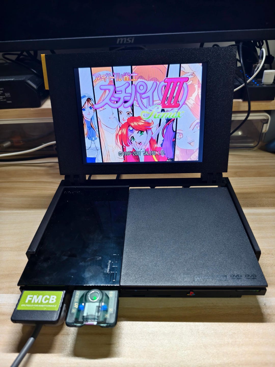 Screen for PS2 3D Printed Portable Display 8 Inch Screen, LCD Mini ...
