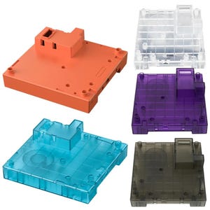 Translucent Base Case GC Replacement Game Shell for GBA Gameboy Player Dol-017 for NGC Game Console Gamecube console