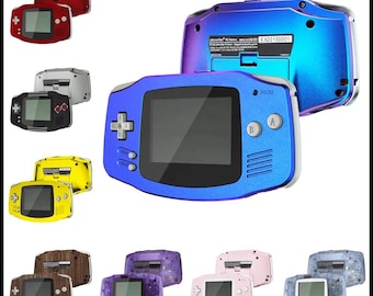 Carcasa de repuesto para Gameboy Advance, compatible con IPS, carcasa completa mejorada, cubierta con botones para GBA (compatible con IPS y LCD estándar)