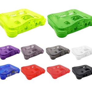 N64 ニンテンドー64 交換用ケース 透明シェル