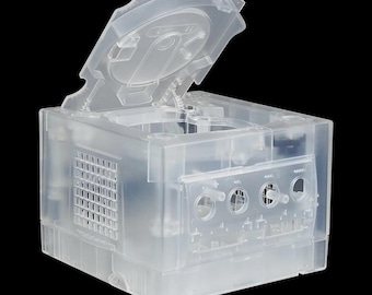 Transparent  Replacement Shell Case Protective Housing for Gamecube NGC GC DOL-001 DOL101 Game Console