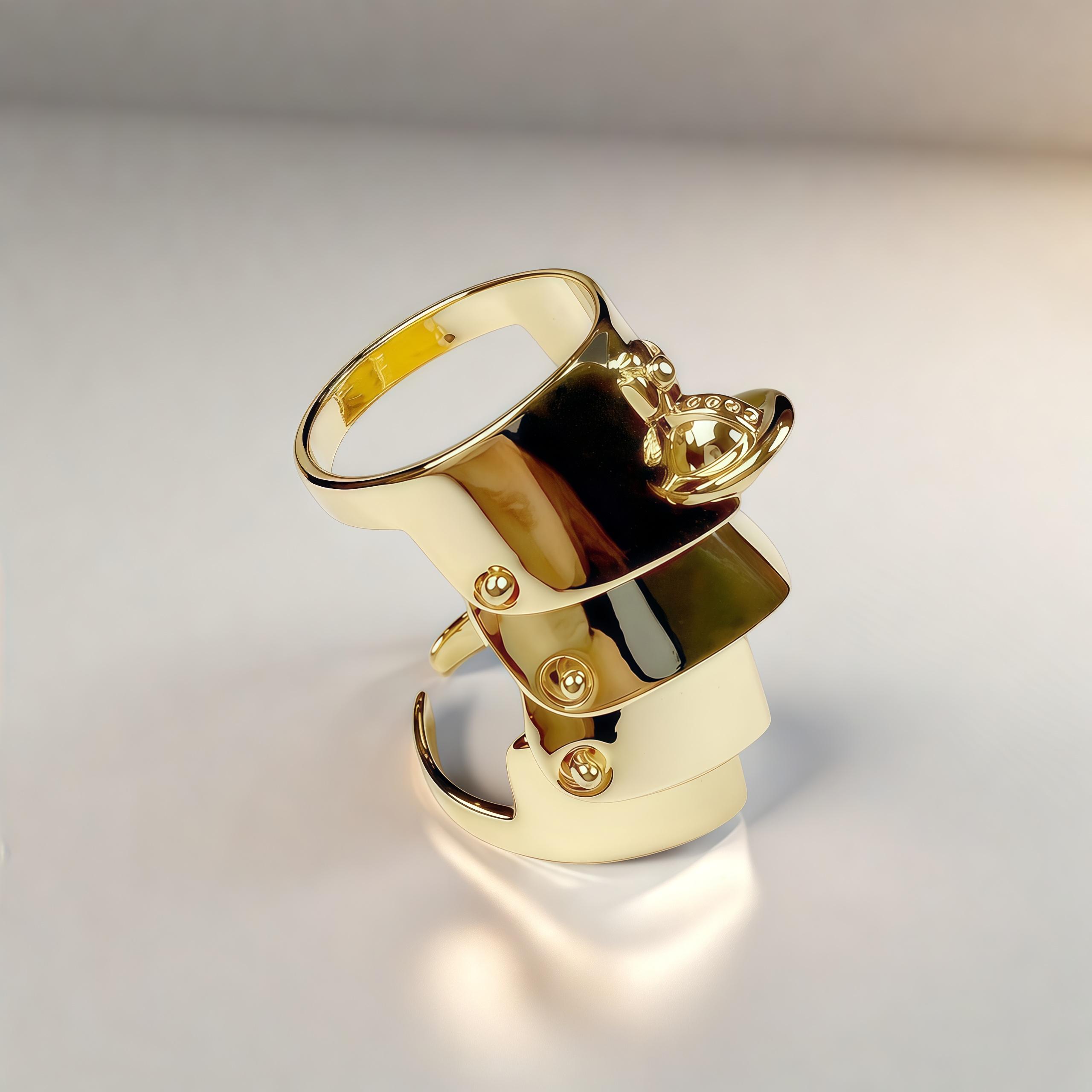 Vivienne Westwood Armor Ring - Etsy