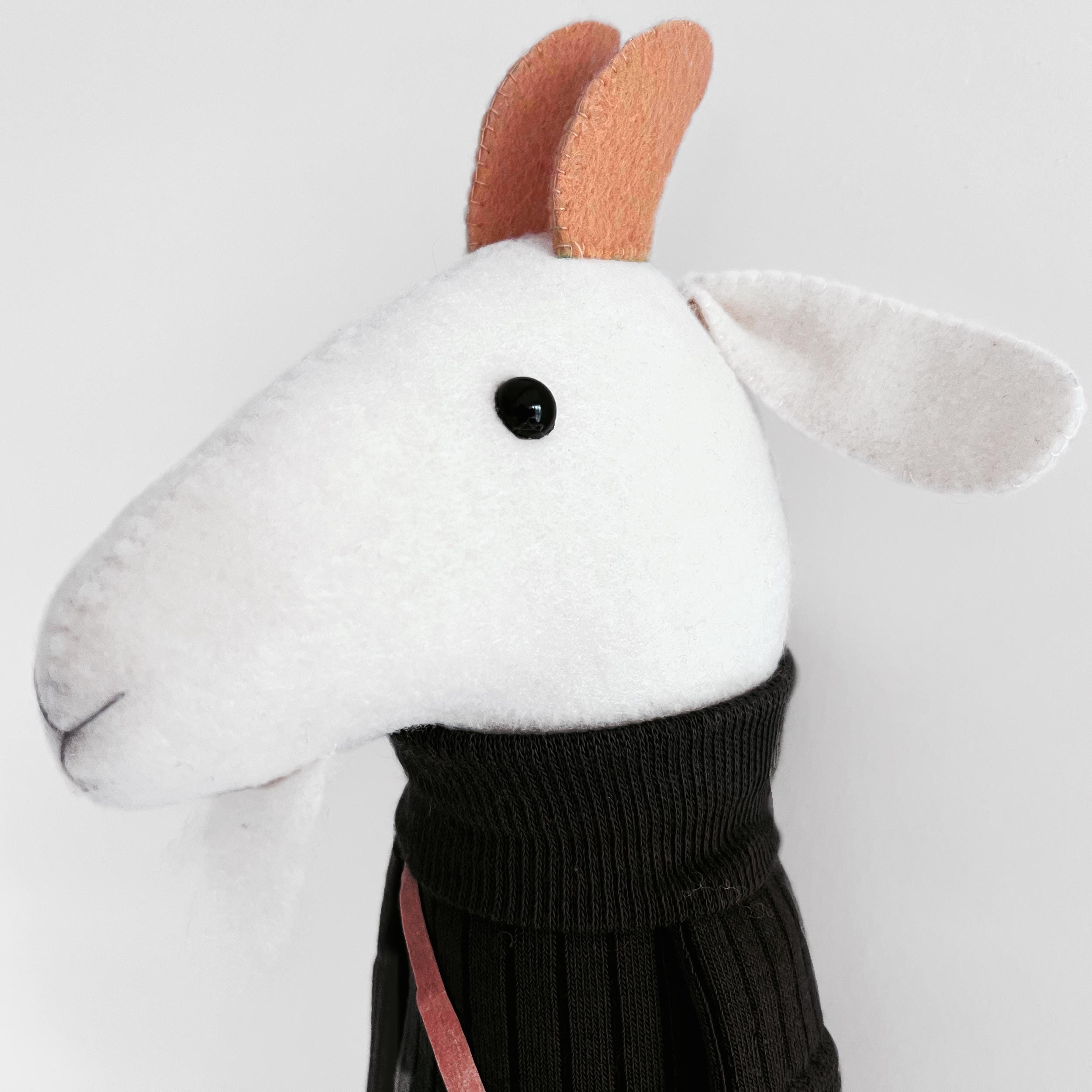 Printable Large Goat Sewing Pattern and Tutorial PDF - Etsy