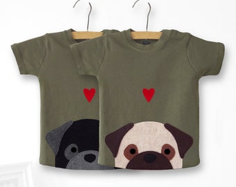 Pug T-Shirt : Pug Baby Gift, Pug Baby Shower Gift