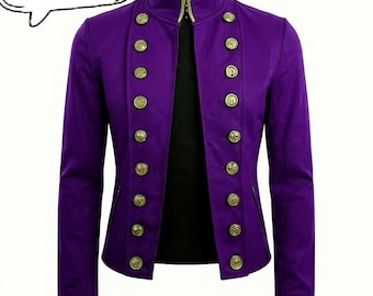 Men’s & Women s Wool Military Style Jacket – Multiple Colors Available.